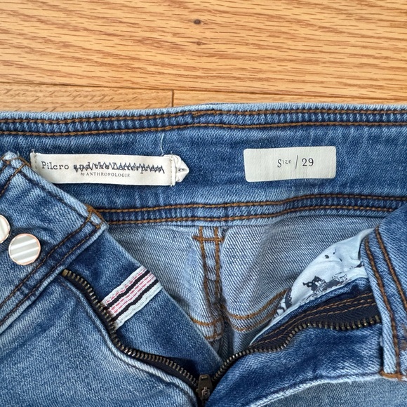 Anthropologie High-Rise Pleated Jeans - Picture 4 of 6